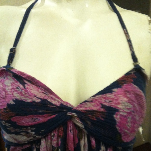 Free people hi low strapless top - Picture 2 of 4